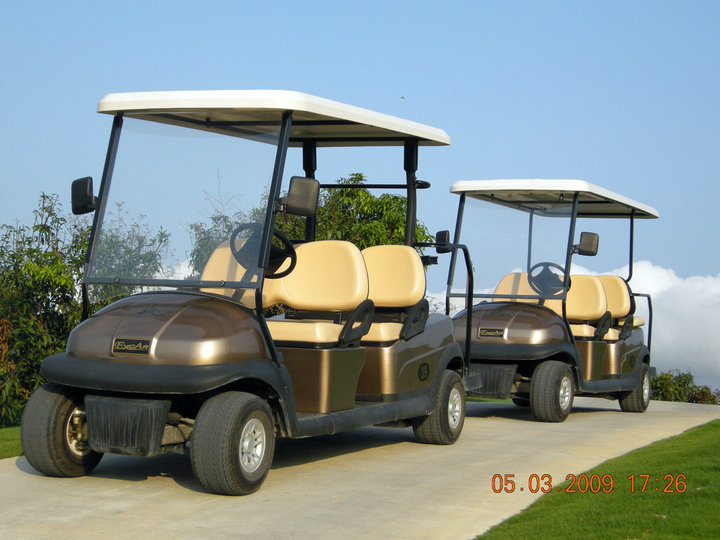 倒排6座電動(dòng)高爾夫球觀光車(chē)