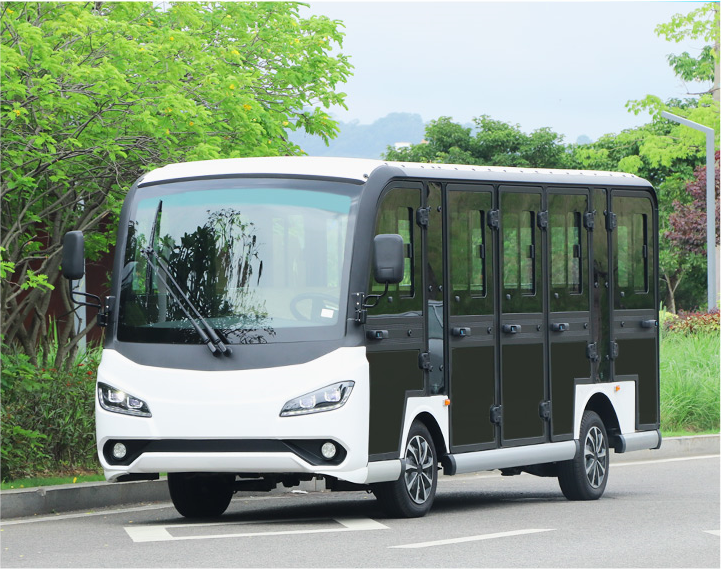 14座封閉式電動觀光車GD14D